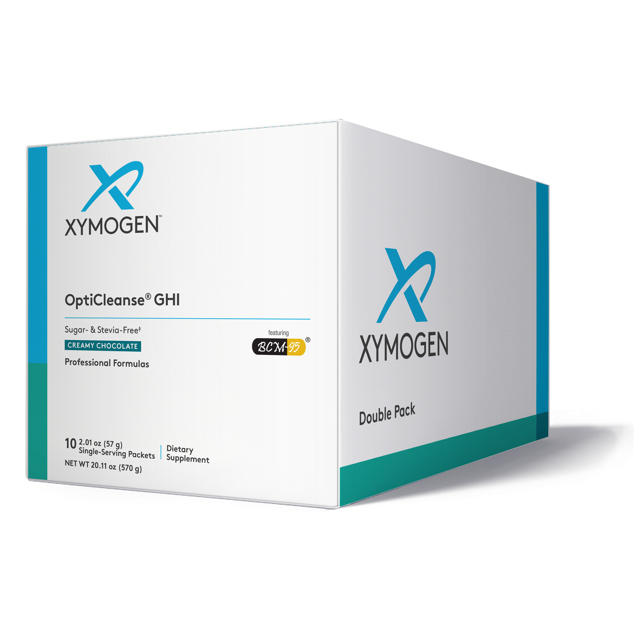 OptiCleanse GHI: Gut Detox | Chocolate Double Pack | XYMOGEN